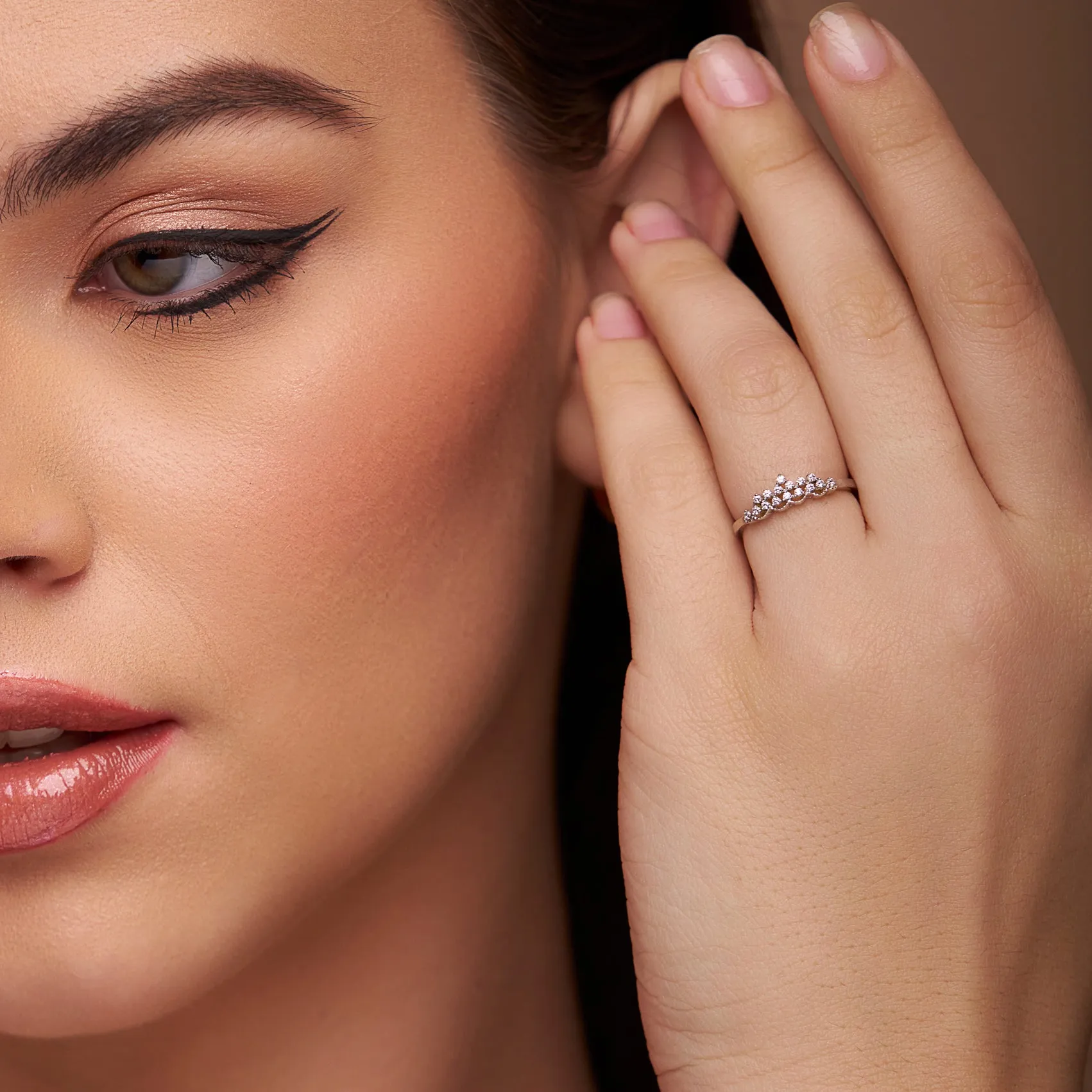 Stunning Unique Style Diamond Ring