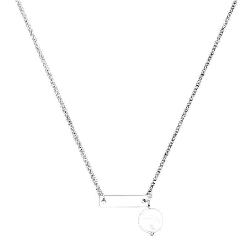 Sweet Commuter Student Necklace Pure Color Women's Jewelry