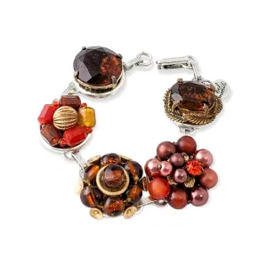 Sweet Maple Vintage Cluster Bracelet