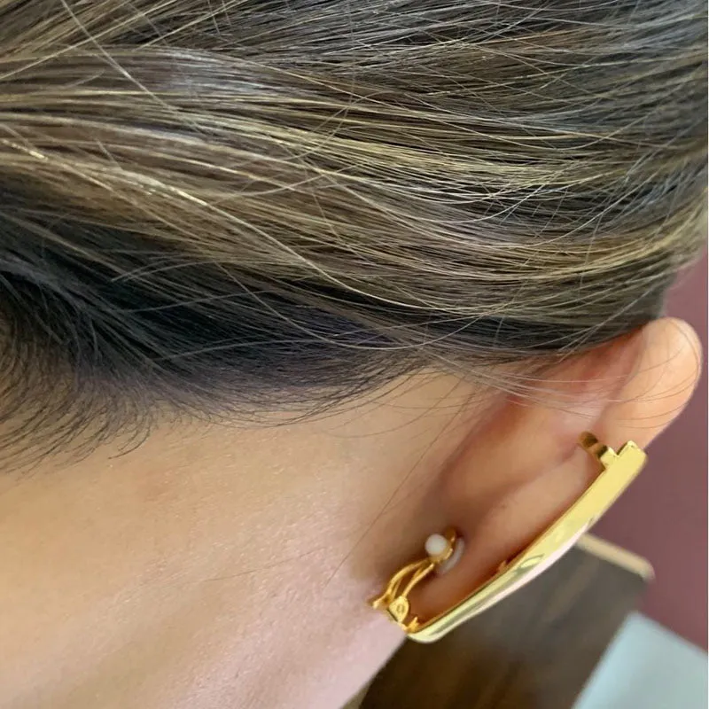 TEEK - Pair of Earlobe Ear Cuffs