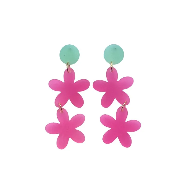 The Vintage Royalty Malibu Earrings (Pink)