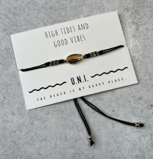 U.N.I. Cowrie Seashell Bracelets