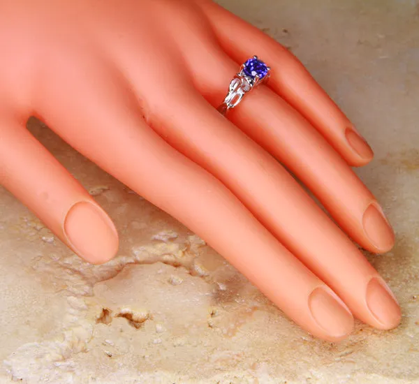 Unique Custom Designed Tanzanite Ring