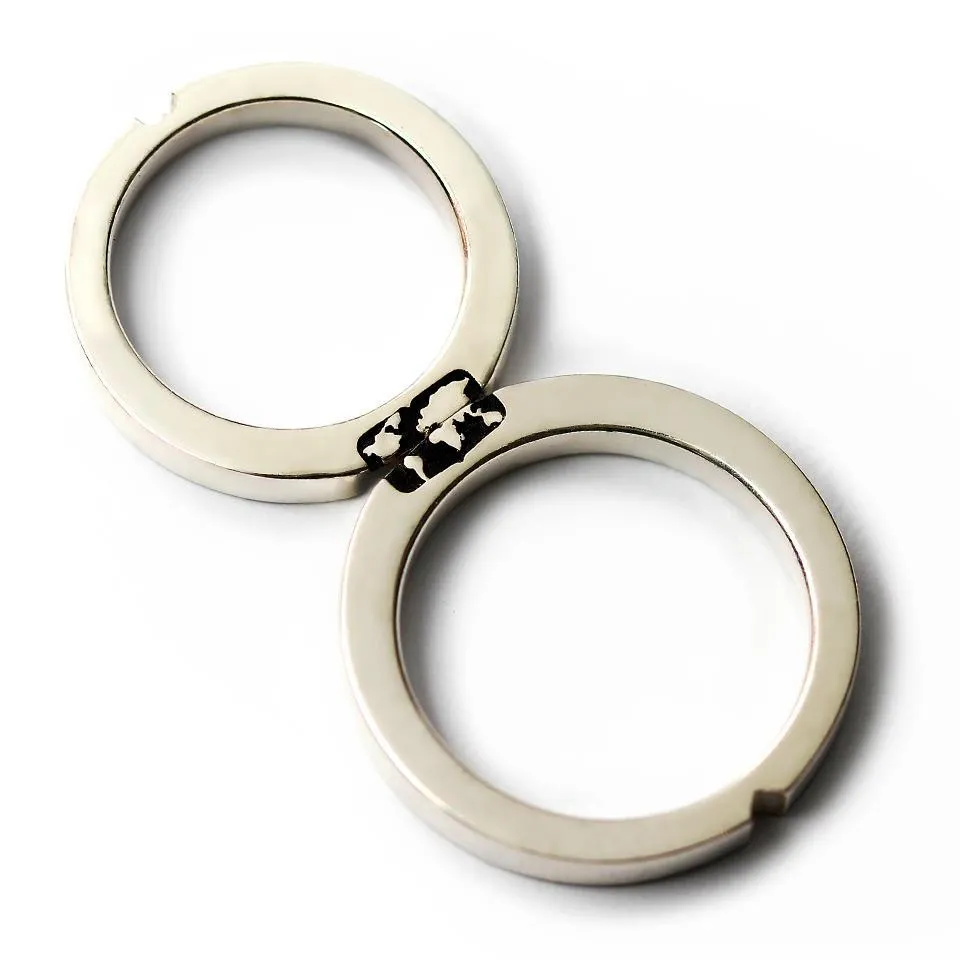 Unique wedding bands for travelers