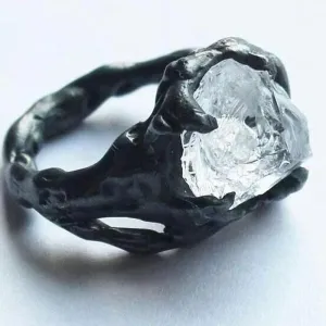 Vintage Gothic Unique Stone Design Boho Ring