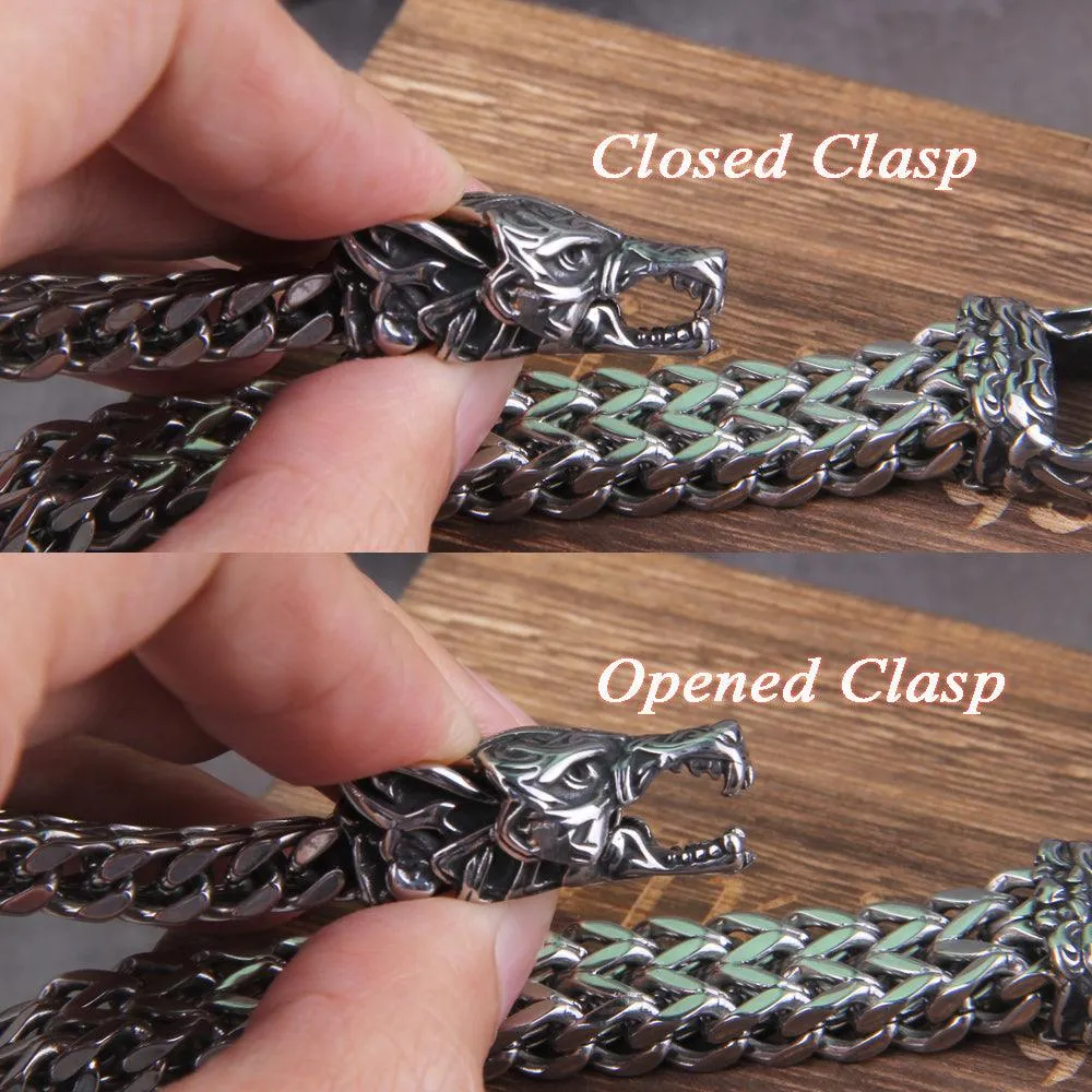 Vintage Punk Men's Stainless Steel Bracelet
