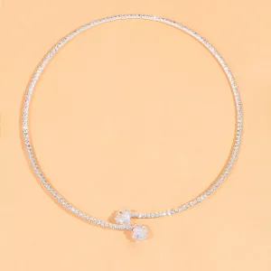 Wholesale Heart Shiny Alloy Necklaces