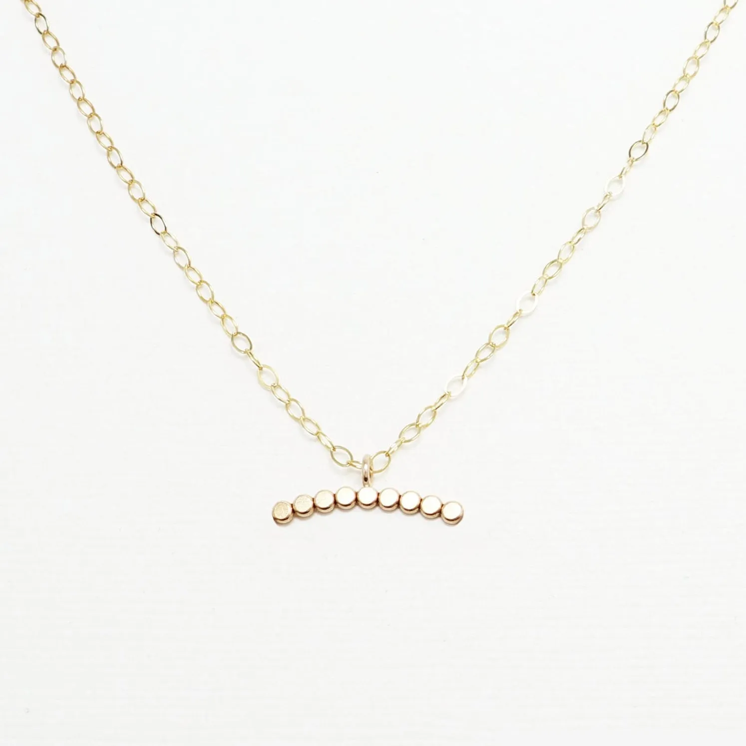 Wish Flat Beaded Necklace