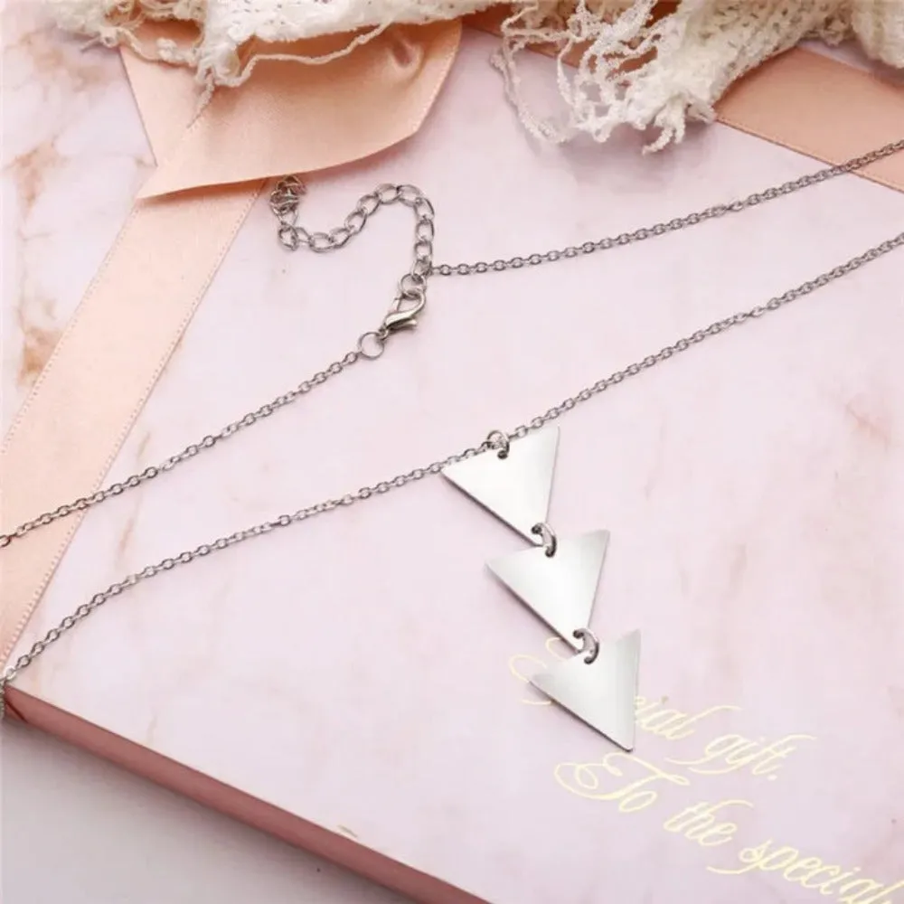 women necklaces heart bohemian pendants popular multilayer necklace ✈️ free.shipping