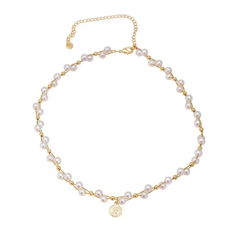 Women's Fashionable Pearl Necklace