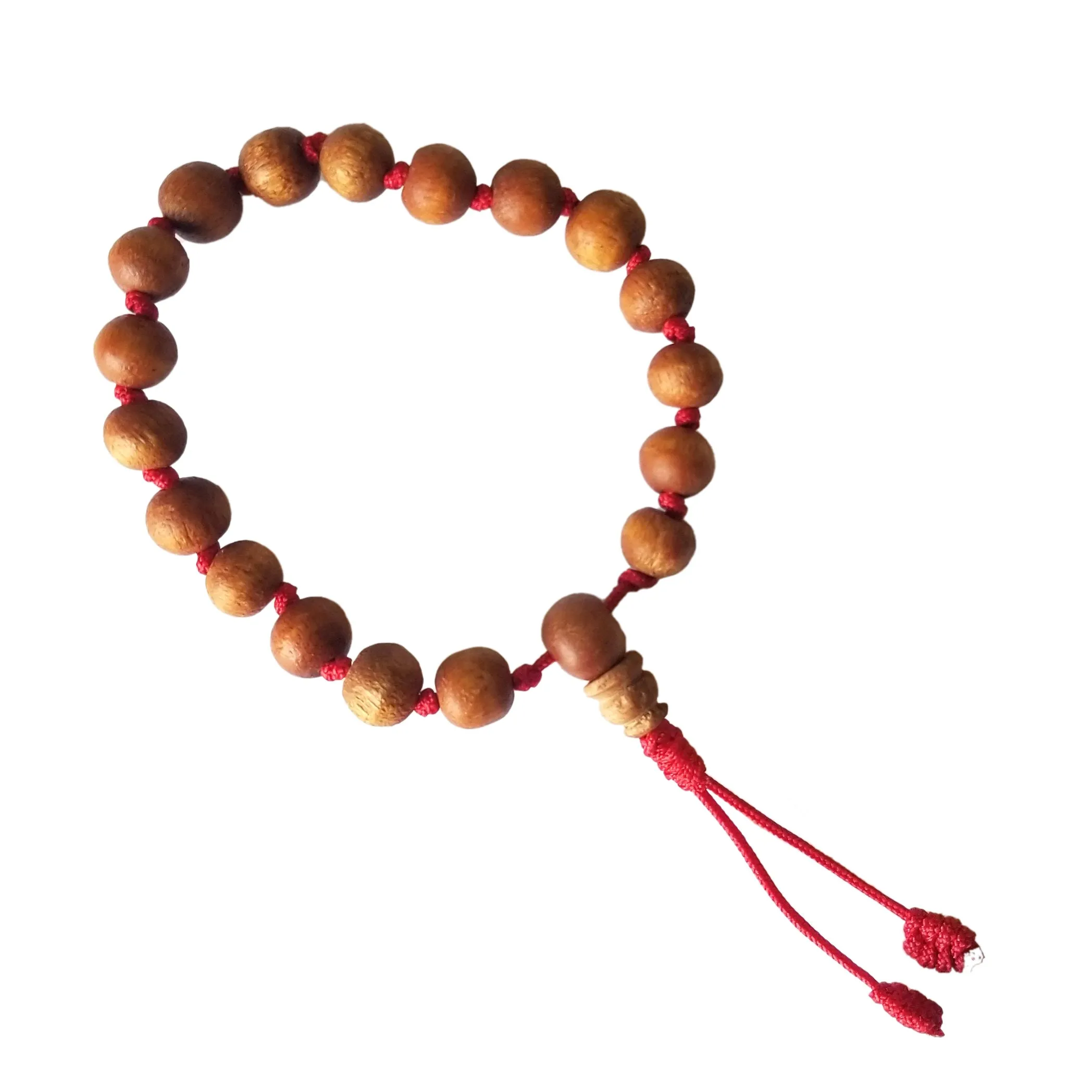 Wood Bead Knotted Bracelet (Pack of 4)