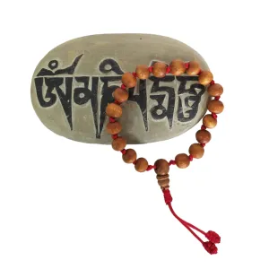 Wood Bead Knotted Bracelet (Pack of 4)