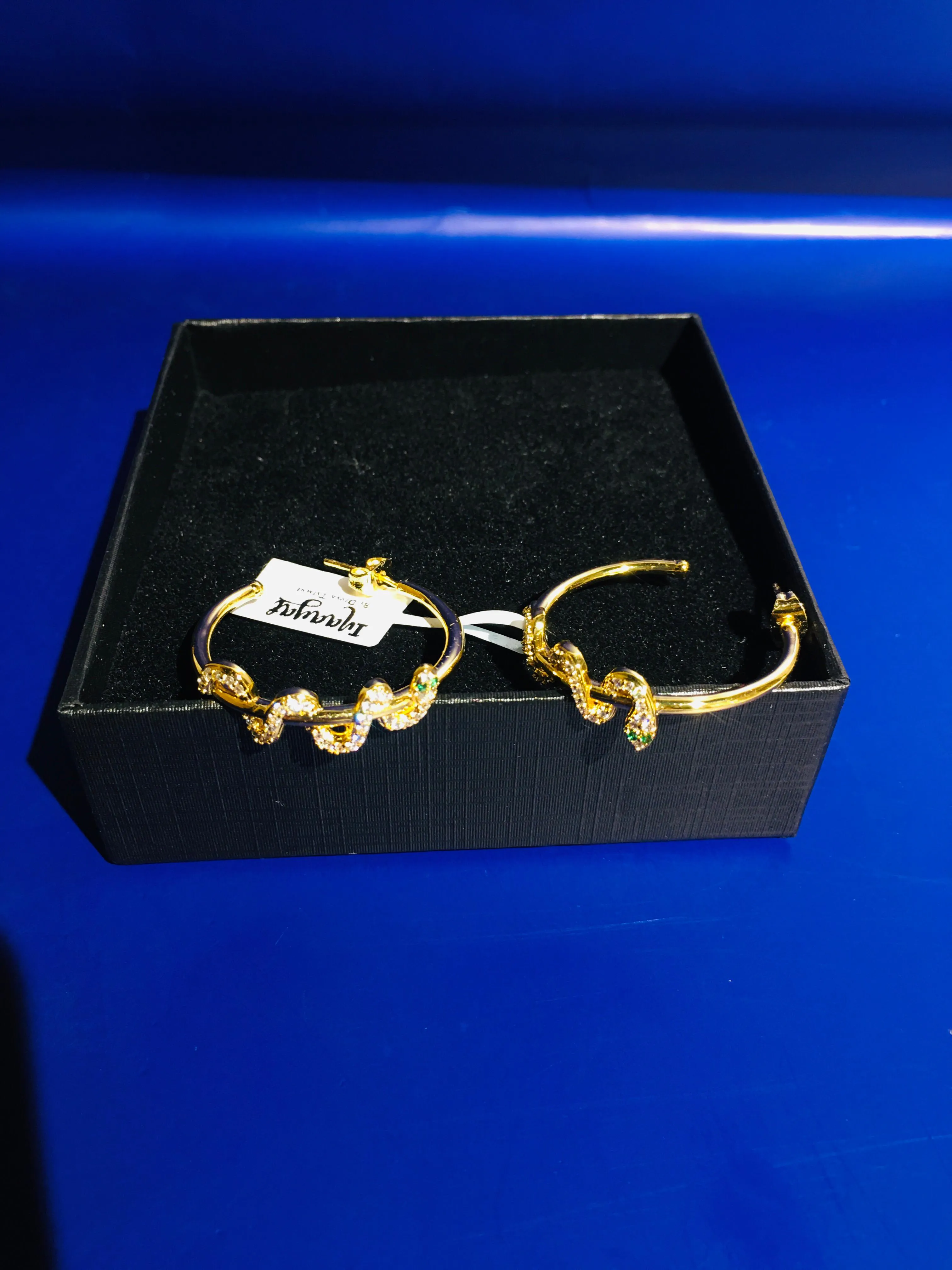 Zuhi Gold Hoops Earrings